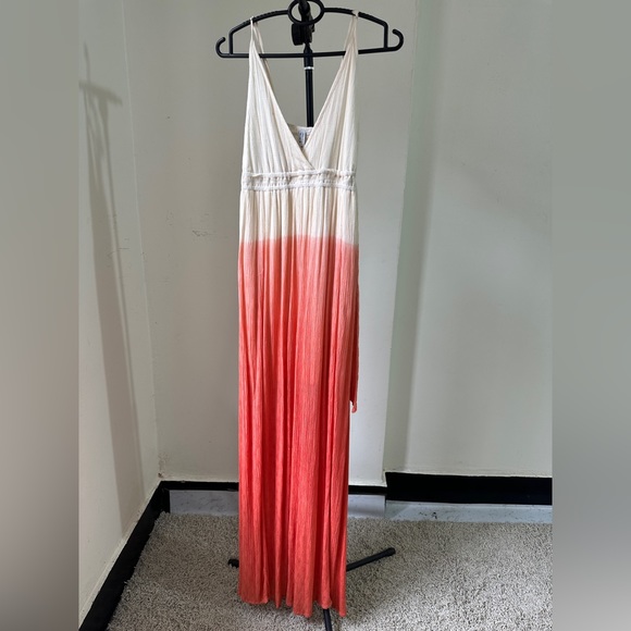 Ombre Maxi Dress with side slit - Picture 4 of 9